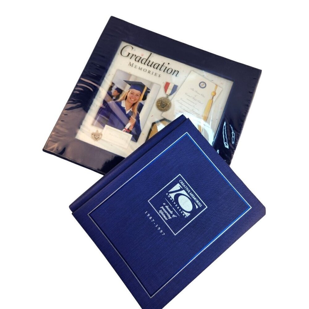 Graduation Memories Scrapbook & Photo Album Expandable Collection With Protectiv